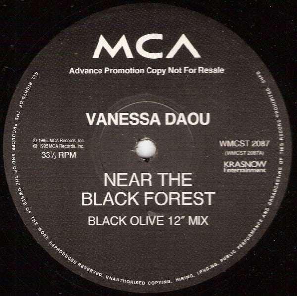 Vanessa Daou : Near The Black Forest (2x12", Promo)