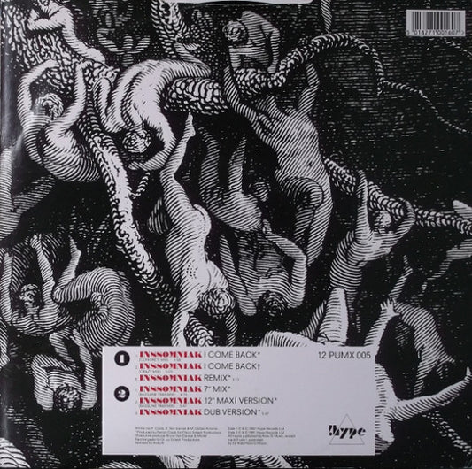 DJPC : Inssomniak - I Come Back (Remix) (12", Single)
