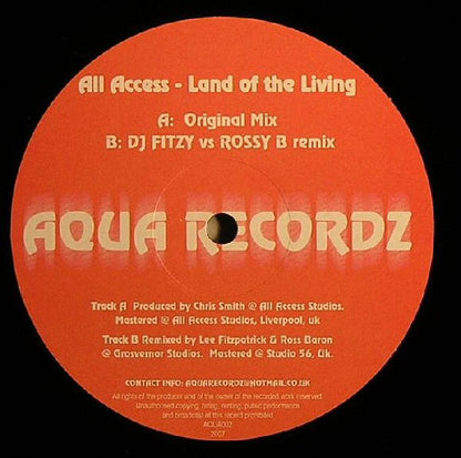 All Access (2) : Land Of The Living (12")