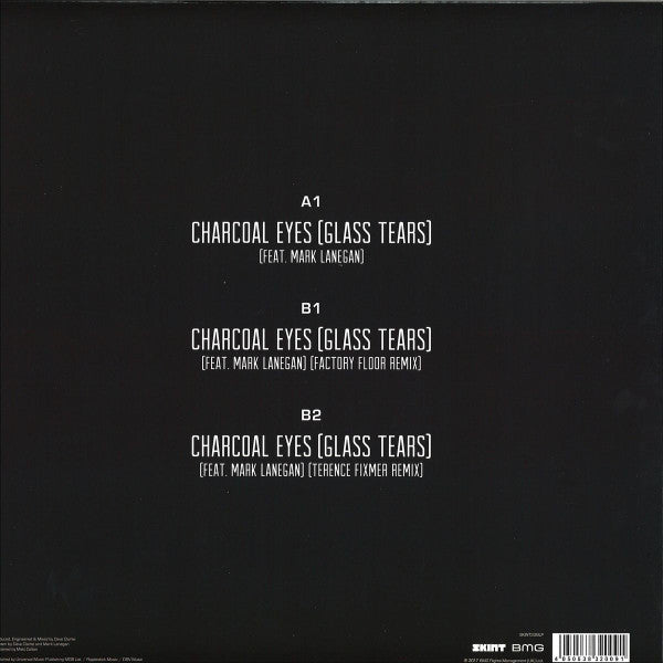 Dave Clarke Feat. Mark Lanegan : Charcoal Eyes (Glass Tears) (12")