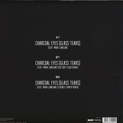 Dave Clarke Feat. Mark Lanegan : Charcoal Eyes (Glass Tears) (12")