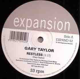 Gary Taylor : Restless (12")