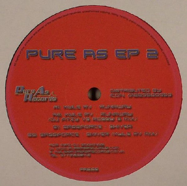 Kyle RV / Bass Force : Pure As EP 2 (12", EP)