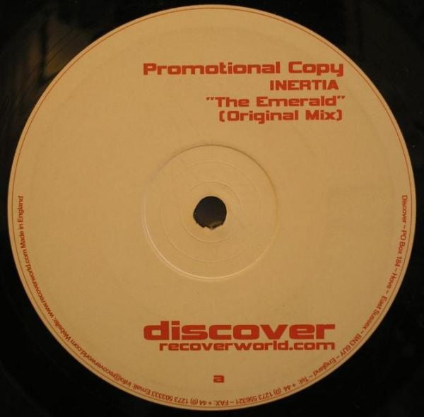 Inertia (8) : The Emerald (12", Promo)