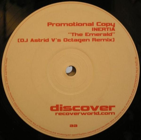 Inertia (8) : The Emerald (12", Promo)