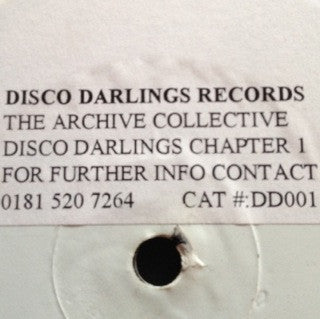 Disco Darlings : The Archive Collective (Disco Darlings Chapter 1) (12", Promo, W/Lbl)