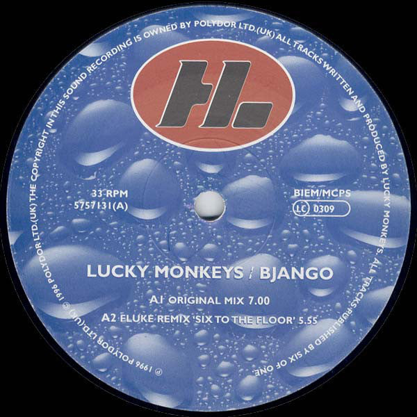 Lucky Monkeys : Bjango (12")