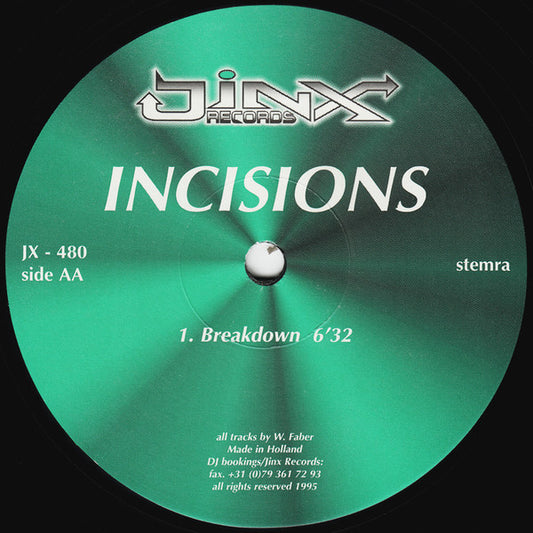 Incisions : Substance (12")