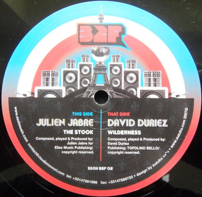Julien Jabre / David Duriez : Back To Fundamentals Act One: The French Touché (12")