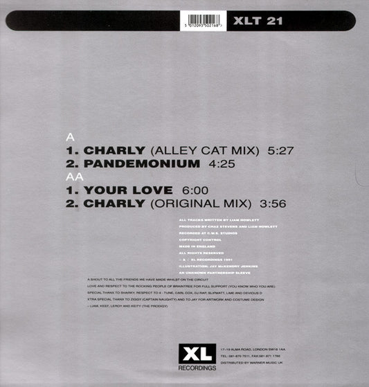The Prodigy : Charly (12", Single, Pic)