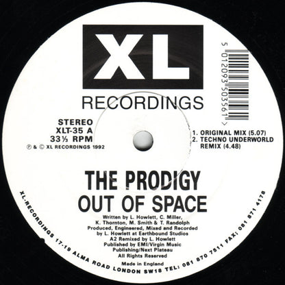 The Prodigy : Out Of Space (12", Single)