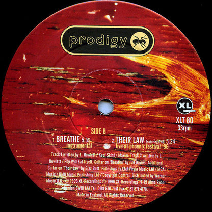 Prodigy* : Breathe (12", Single)