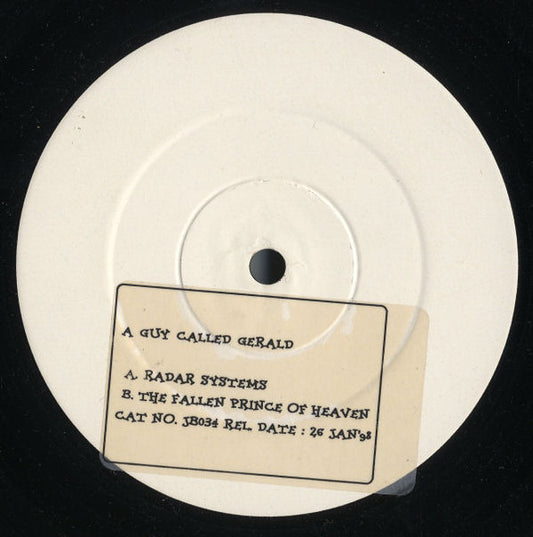 A Guy Called Gerald : Radar Systems / The Fallen Prince Of Heaven (12", Promo, W/Lbl)