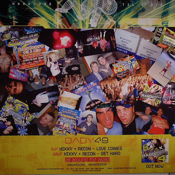 Hixxy + Recon* : Love Comes / Get Hard (12")