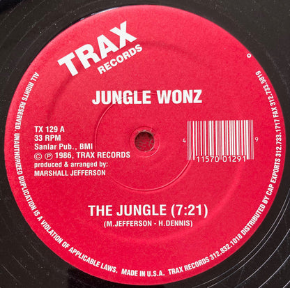 Jungle Wonz : The Jungle (12", RP)