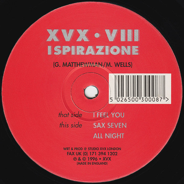 Ispirazione : I Feel You (12")