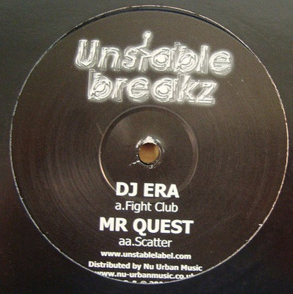 DJ Era / Mr Quest* : Fight Club / Scatter (12")