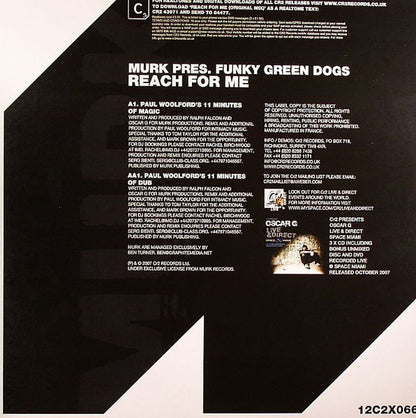Murk Pres. Funky Green Dogs : Reach For Me (12", Ltd)