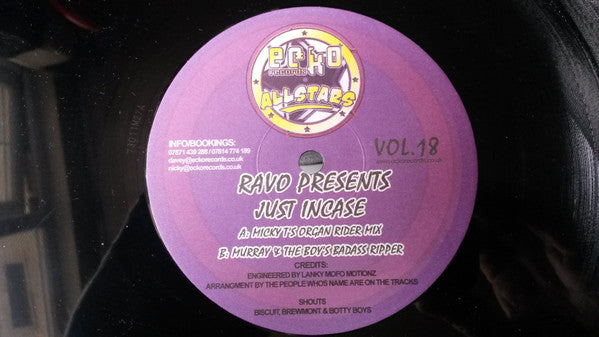 Ravo : Just In Case (12")