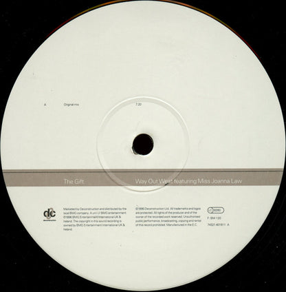 Way Out West Featuring Joanna Law : The Gift (12")