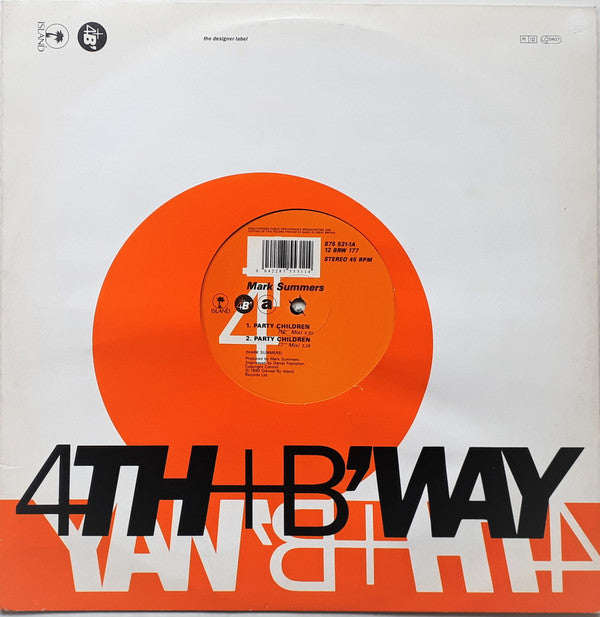 Mark Summers : Party Children / Wicked In Mombassa (12")