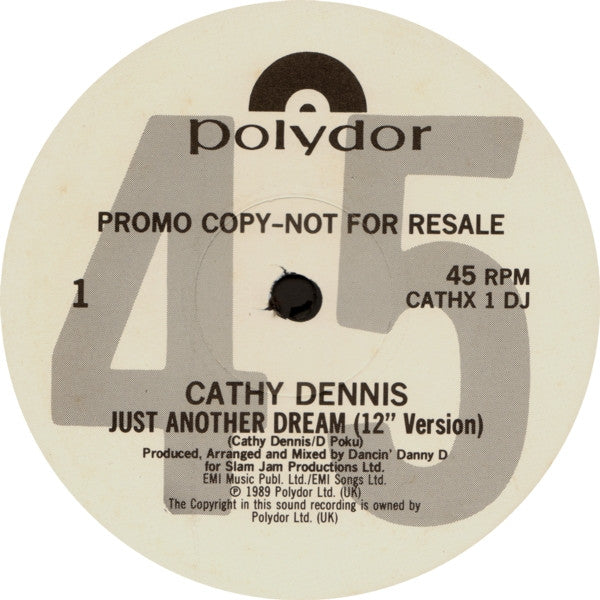 Cathy Dennis : Just Another Dream (12", Promo)