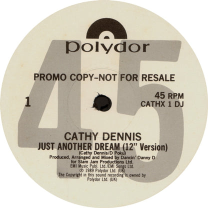 Cathy Dennis : Just Another Dream (12", Promo)