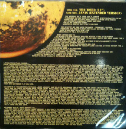 Dope Smugglaz : The Word (12")