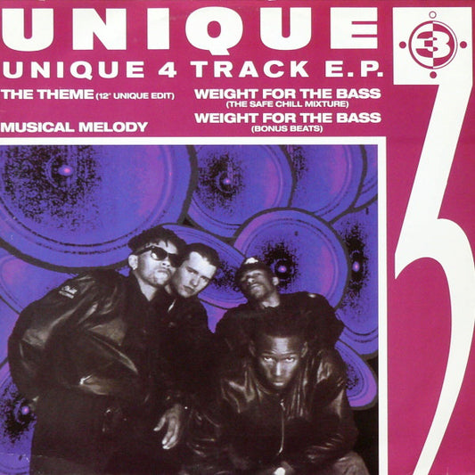 Unique 3 : Unique 4 Track E.P. (12", EP)