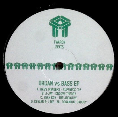 Various : Organ Vs Bass E.P (12", EP)