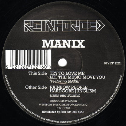 Manix : Rainbow People (12")