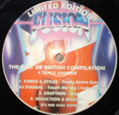 Various : The Best Of British Compilation 4 Track Sampler (12", Ltd, Smplr)