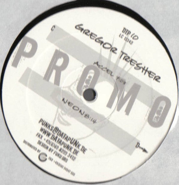 Gregor Tresher : Neon (2x12", EP, Promo)