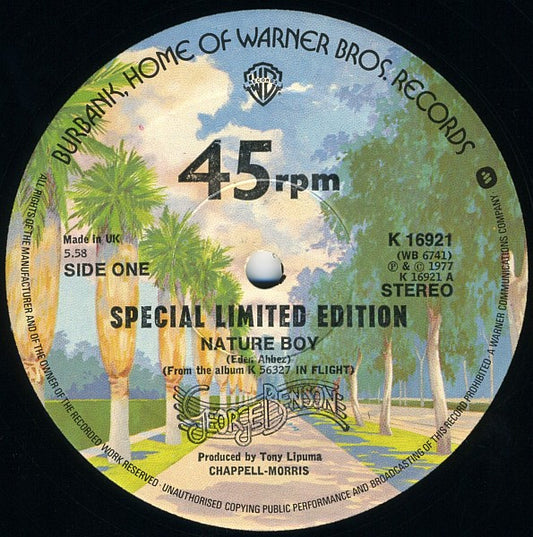 George Benson : Nature Boy (12", Single, Ltd)