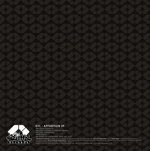 DYL (3) : The Apparition EP (12", EP)