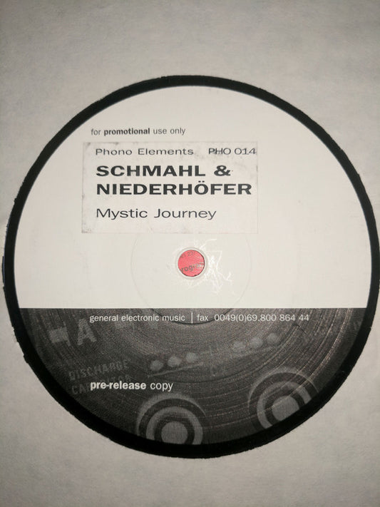 Schmahl* & Niederhöfer* : Mystic Journey (12", Promo)