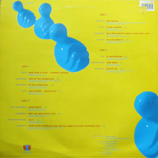 Various : Warehouse Raves 4 (2xLP, Comp)