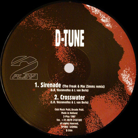 D-Tune (3) : Sirenade (12")