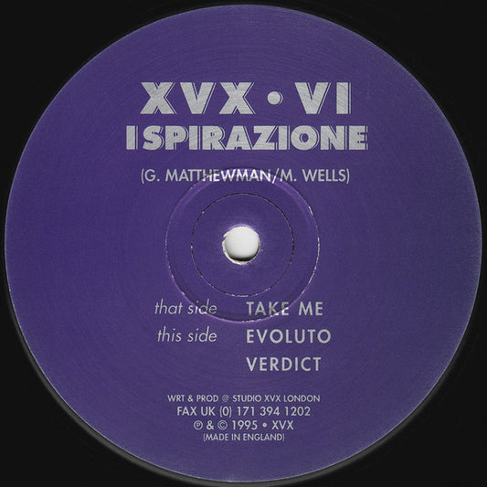 Ispirazione : Take Me (12")