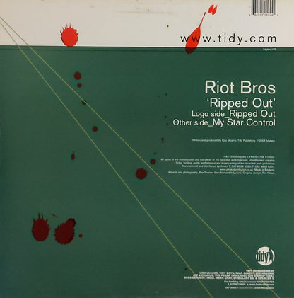 Riot Bros* : Ripped Out / My Star Control (12", Single)
