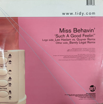 Miss Behavin' : Such A Good Feelin' (12")