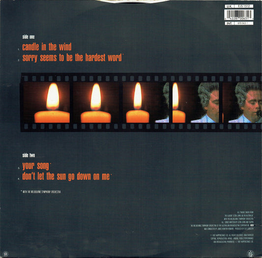 Elton John : Candle In The Wind (12", Single)
