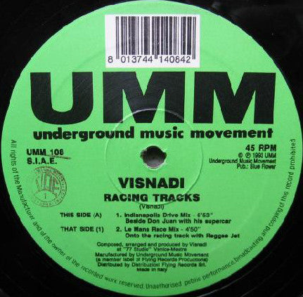 Visnadi* : Racing Tracks (12")
