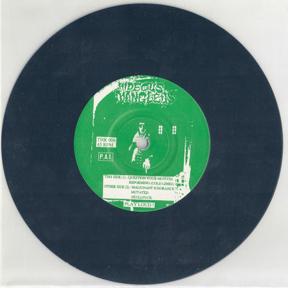 Hideous Mangleus : We Live... ...You Sleep (7")