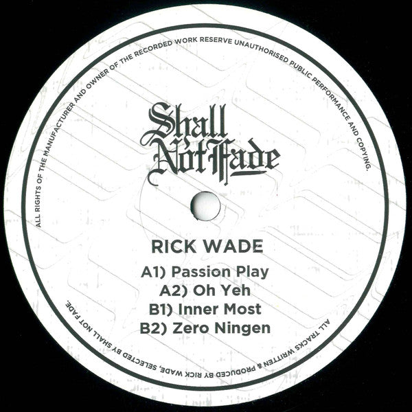 Rick Wade : Passion Play (12")