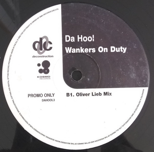 Da Hool : W.O.D. - Remixes (12", Promo)