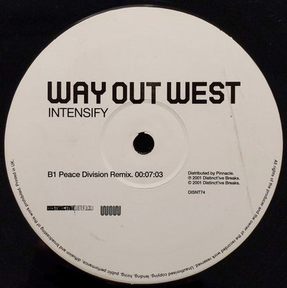 Way Out West : Intensify (12", Single)