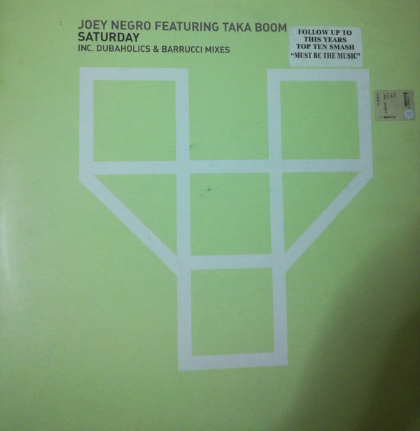 Joey Negro Featuring Taka Boom : Saturday (12")