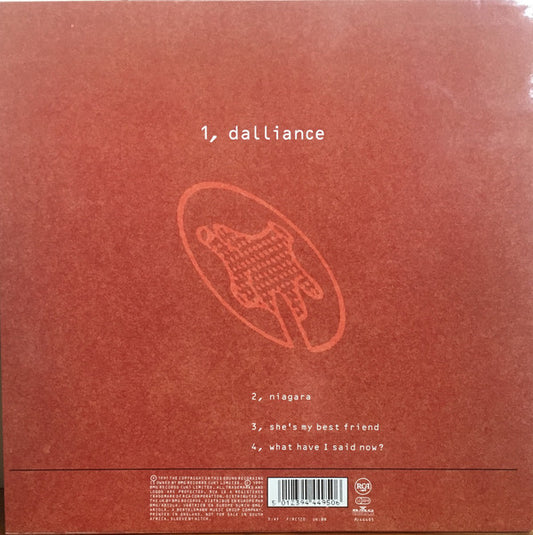 The Wedding Present : Dalliance (10", Single, Ltd, Num)