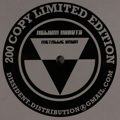 Helium Robots : Metallic Dawn (12", S/Sided, Ltd)